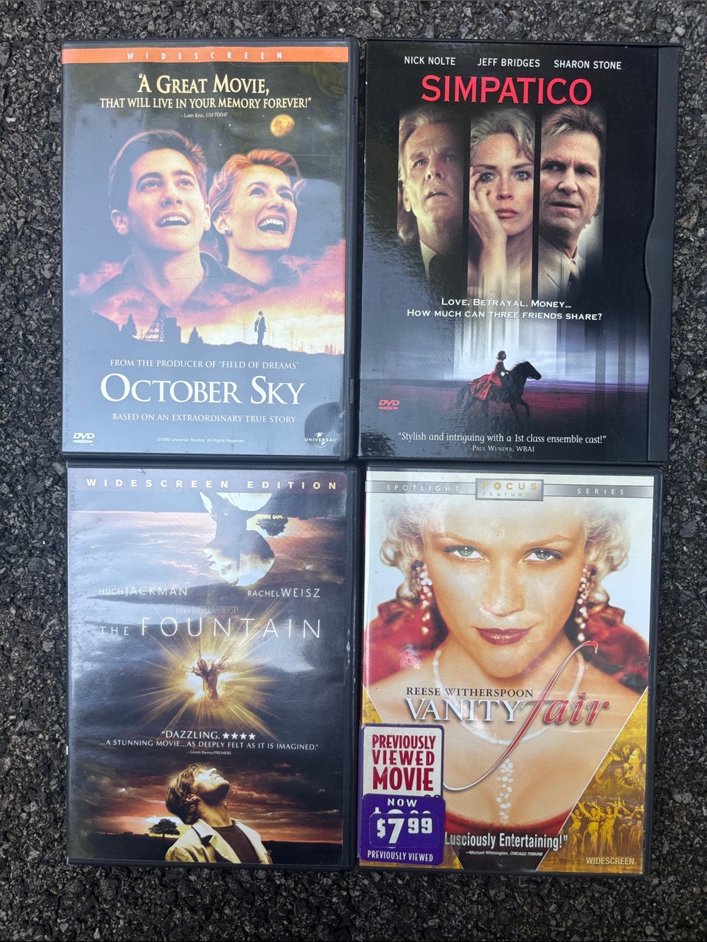 🎬 Acclaimed Drama & Sci-Fi Movie DVD Bundle (Lot of 4) 🍿